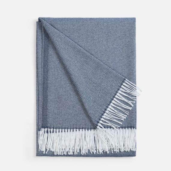 Плед «Гирвас», синий