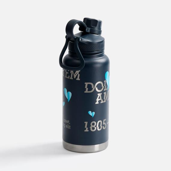 Термобутылка Fujisan XL 2.0, темно-синяя