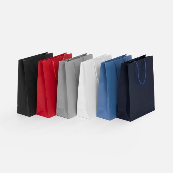 Пакет бумажный Porta XL, темно-синий