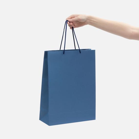 Пакет бумажный Porta XL, синий