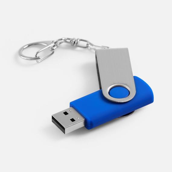 Флешка Twist, синяя, 8 Гб