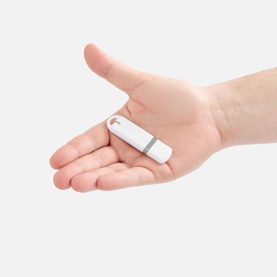 Флешка Memo, 8 Гб, белая