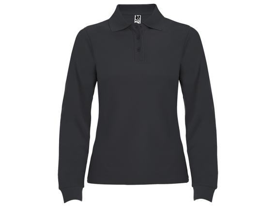 Рубашка поло «Estrella» женская с длинным рукавом
