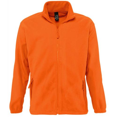 Куртка мужская North, оранжевая, размер M