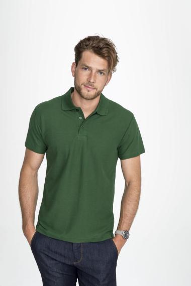Рубашка поло мужская Summer 170 зеленое яблоко, размер XS